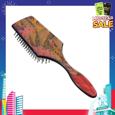 KENT BRUSHES Lpb2 (The Original Paddle Hair Brush With Floral Gold Foil Effect) 1s