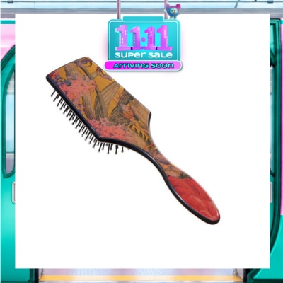 KENT BRUSHES Lpb2 (The Original Paddle Hair Brush With Floral Gold Foil Effect) 1s image