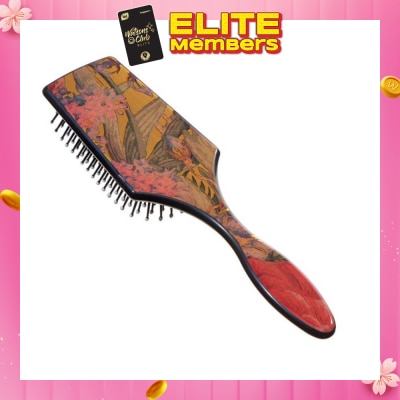 KENT BRUSHES Lpb2 (The Original Paddle Hair Brush With Floral Gold Foil Effect) 1s