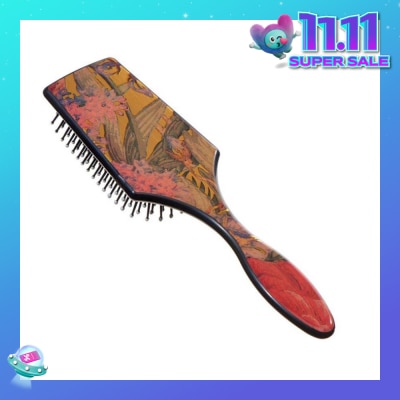 KENT BRUSHES Lpb2 (The Original Paddle Hair Brush With Floral Gold Foil Effect) 1s