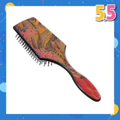 KENT BRUSHES Lpb2 (The Original Paddle Hair Brush With Floral Gold Foil Effect) 1s