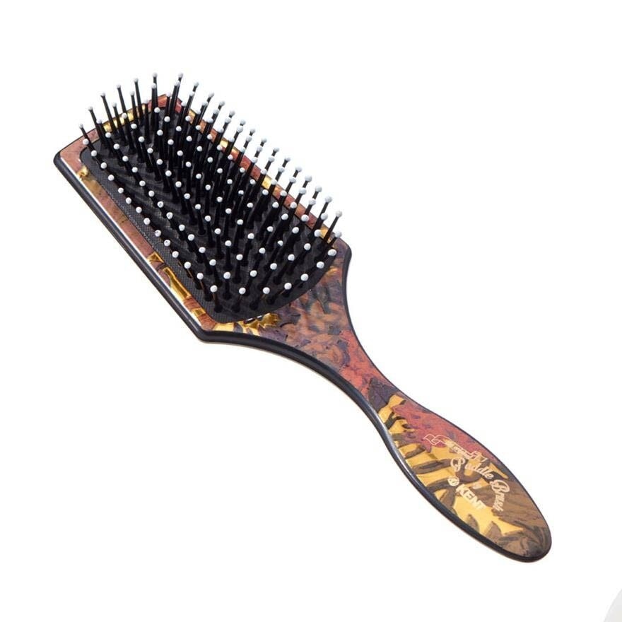 Lpb2 (The Original Paddle Hair Brush With Floral Gold Foil Effect) 1s