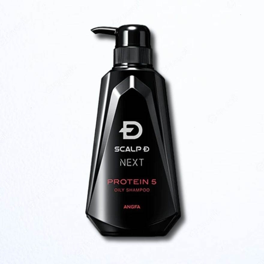 Scalp D Next Protein 5 Shampoo Oily Type (For Oily Scalp, It Cleanses, Cools, Controls Oil, Removes Dandruff And Itching) 350ml