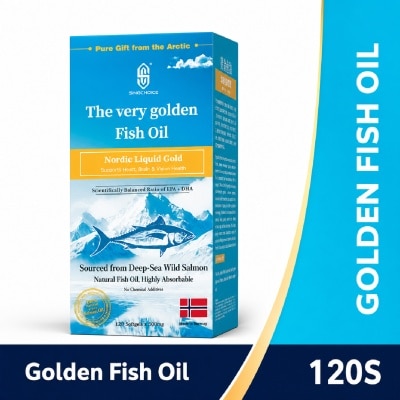 SINGCHOICE Golden Fish Oil for Brain Support Capsule 120s image