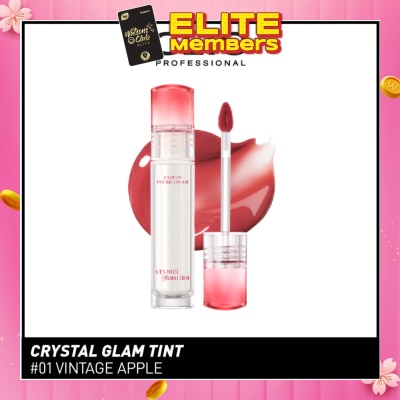 CLIO Crystal Glam Tint 01 Vintage Apple 3.4g
