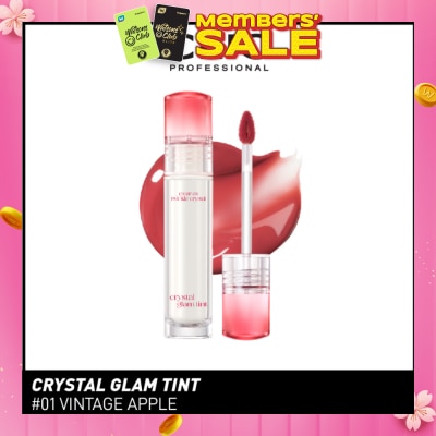 CLIO Crystal Glam Tint 01 Vintage Apple 3.4g