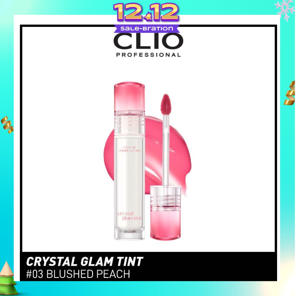 Crystal Glam Tint 03 Blushed Peach 3.4g (Expiry: May`2026)