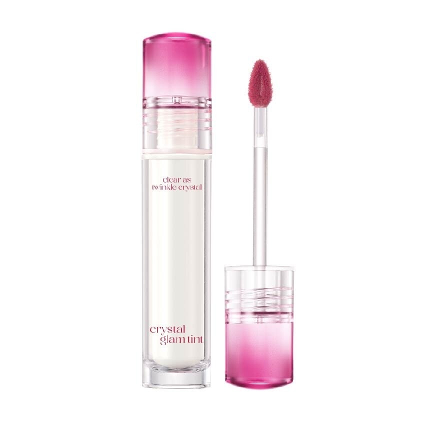 Crystal Glam Tint (04 Pale Plum) Glowy Lip Appearance Without Making Your Lips Sticky 3.4g