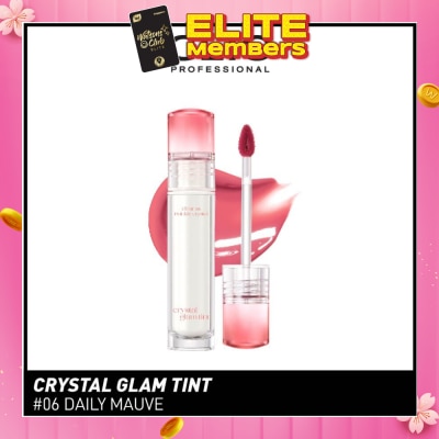 CLIO Crystal Glam Tint 06 Daily Mauve 3.4g (Expiry: May`2026)