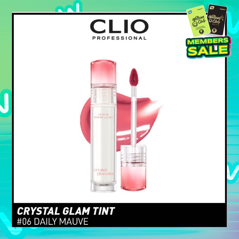 Crystal Glam Tint 06 Daily Mauve 3.4g (Expiry: May`2026)