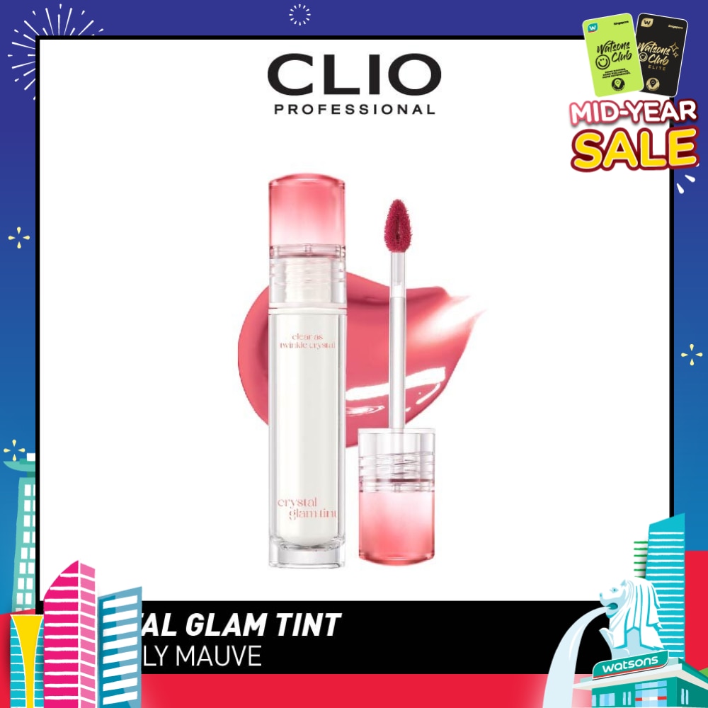 Crystal Glam Tint (06 Daily Mauve) Glowy Lip Appearance Without Making Your Lips Sticky 3.4g