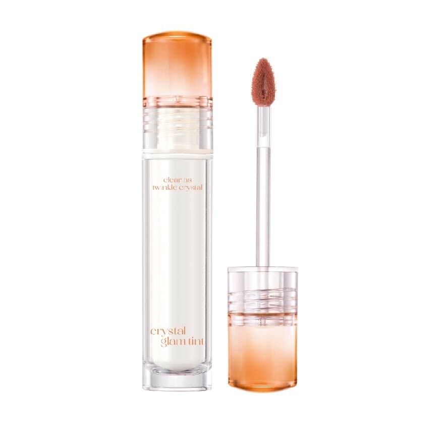 Crystal Glam Tint (07 Modern Coral Beige) Glowy Lip Appearance Without Making Your Lips Sticky 3.4g