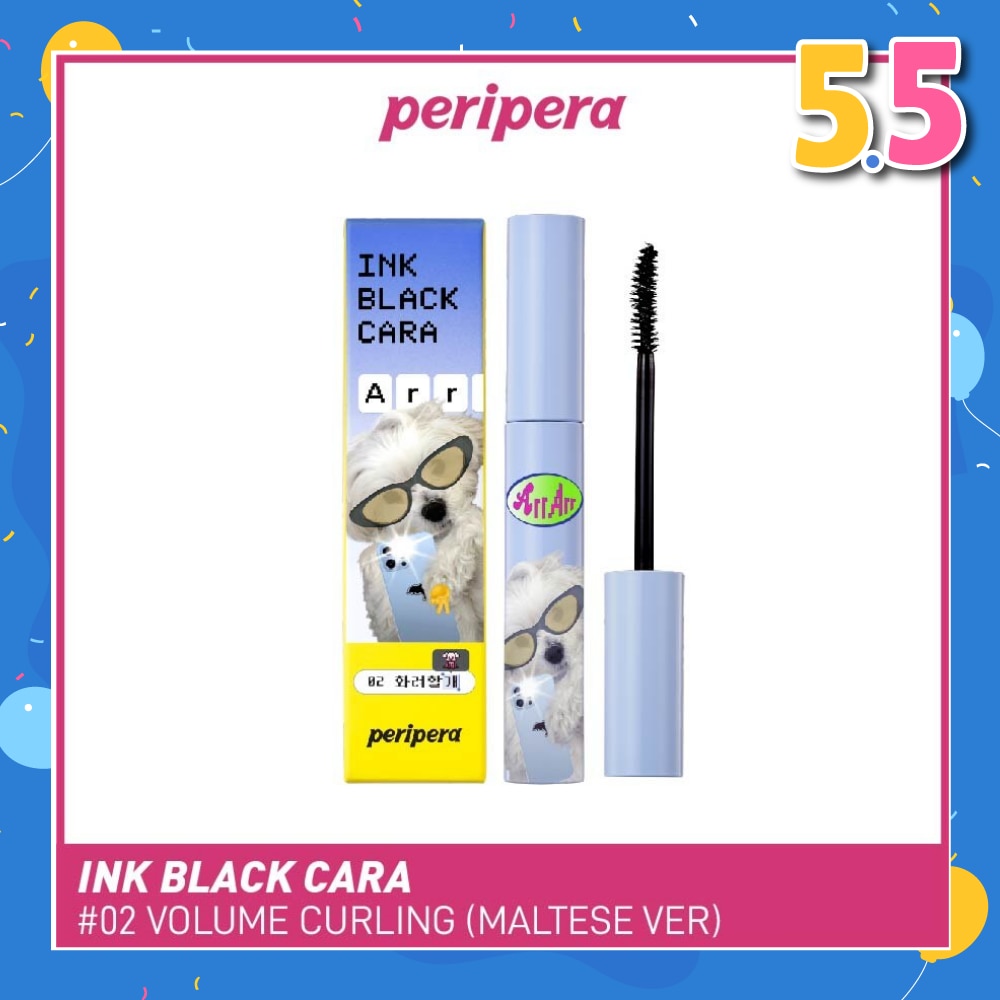Ink Black Cara, 02 Volume Curling (Maltese Ver) 7g