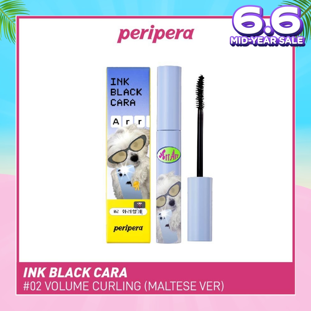 Ink Black Cara 02 Volume Curling Maltese Ver 7g (Expiry: Nov`2025)
