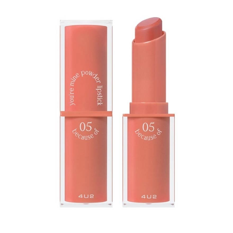 You Re Mine Powder Lip (05 Because Of), Very Light And Comfortable On The Lips, Long Lasting, Help Blur And Cover The Grooves Of The Lips 3g