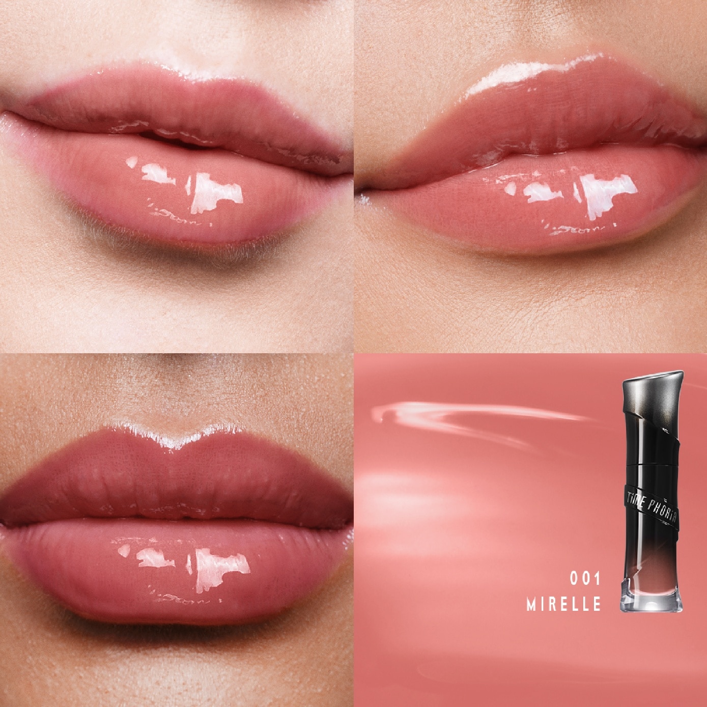 Lunara Frost 3D Lip Gloss #001 Mirelle 1s