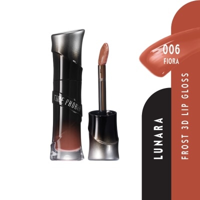TIME PHORIA - Lunara Frost 3D Lip Gloss #006 Fiora 1s