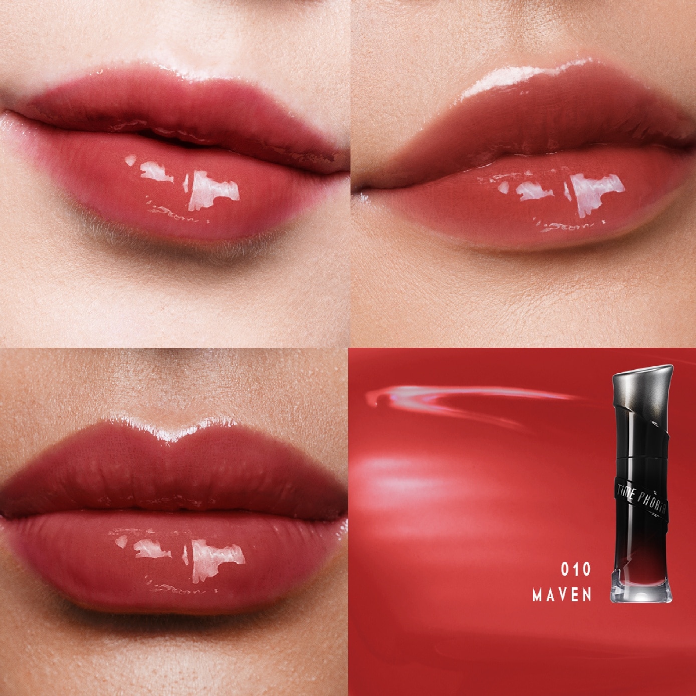 Lunara Frost 3D Lip Gloss #010 Maven 1s