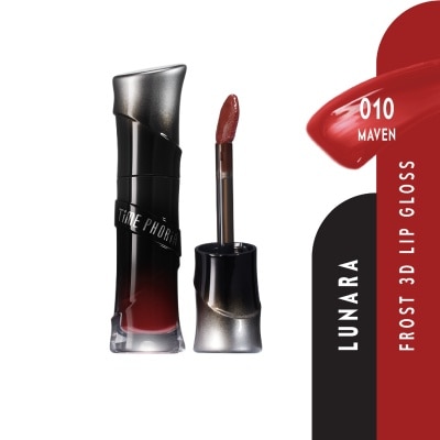 TIME PHORIA - Lunara Frost 3D Lip Gloss #010 Maven 1s