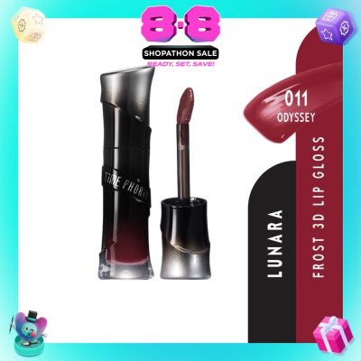 TIME PHORIA - Lunara Frost 3D Lip Gloss #011 Odyssey 1s