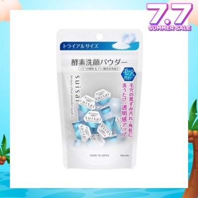 SUISAI Beauty Clear Powder Wash N Trial 15s