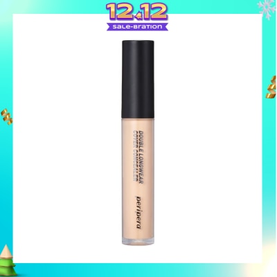PERIPERA Peripera Double Long Wear Cover Concealer 02 Natural Beige 1 piece