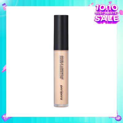 PERIPERA Peripera Double Long Wear Cover Concealer 02 Natural Beige 1 piece
