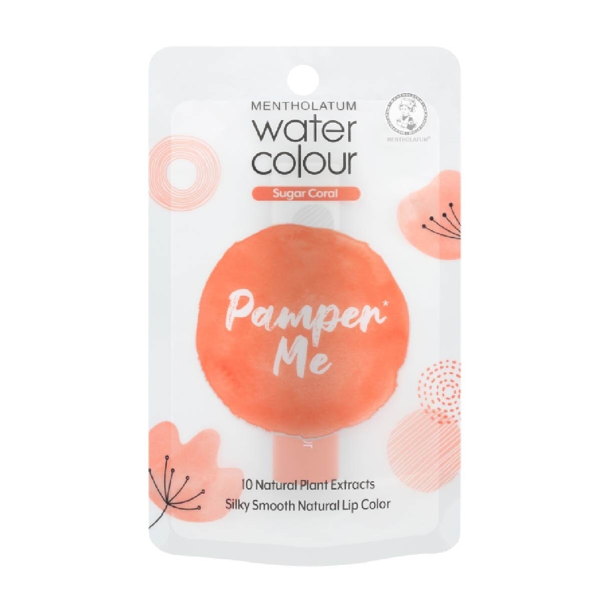 Water Colour PamprMe Lip Balm Sugar Coral 3g