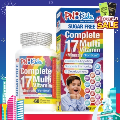 PRINCIPLE NUTRITION Kids MultiVitamin Sugar Free Chewable Tablet For Boys 60s