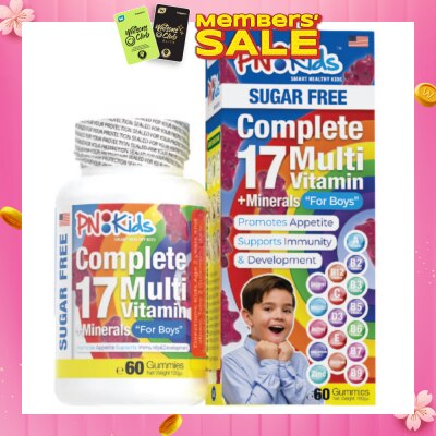 PRINCIPLE NUTRITION Kids MultiVitamin Sugar Free Chewable Tablet For Boys 60s