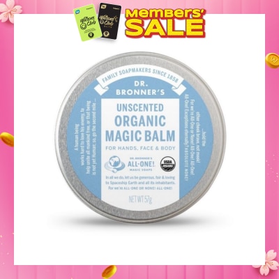 DR BRONNER'S Unscented Organic Magic Balm 57g