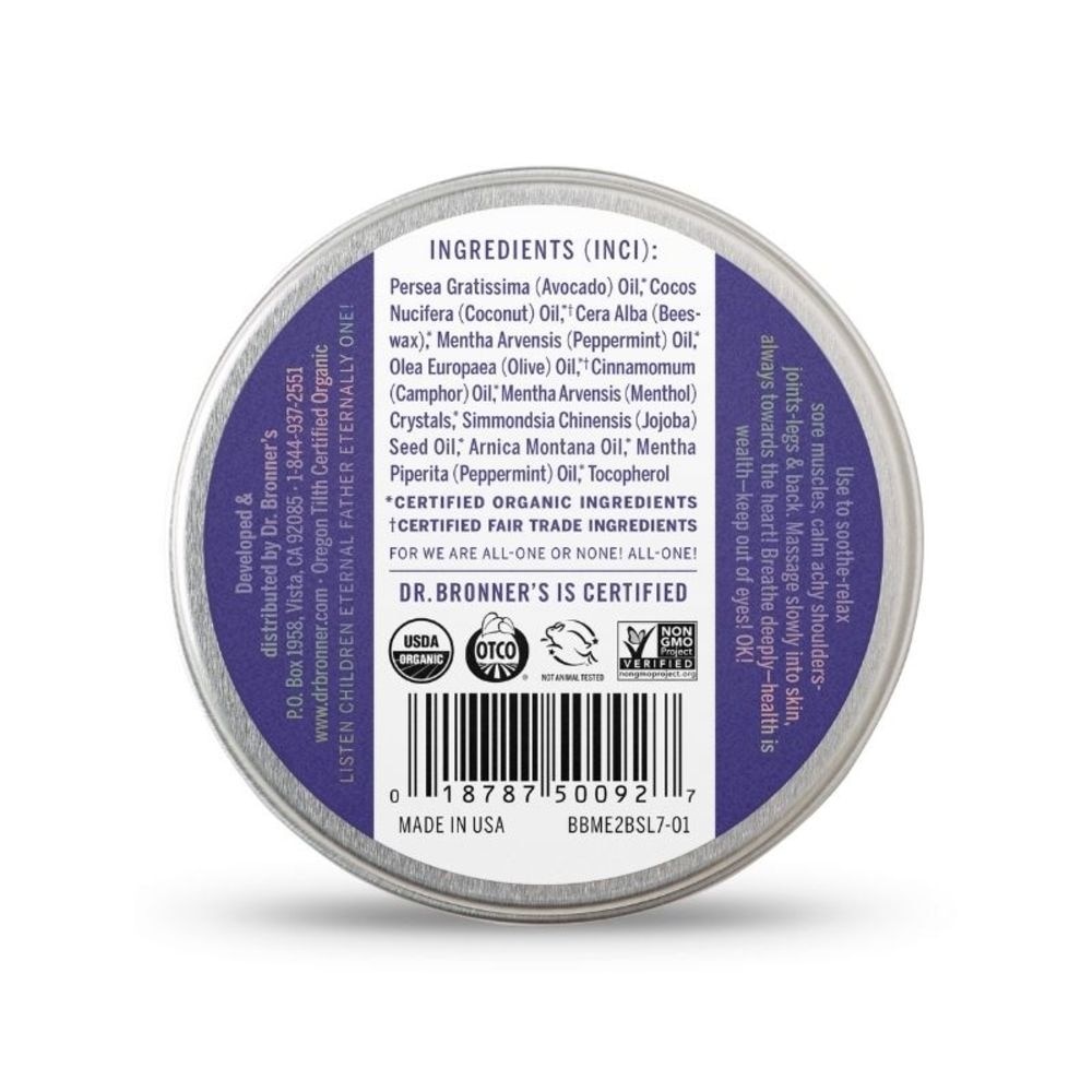 Arnica Menthol Organic Magic Balm 57g