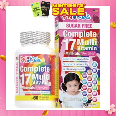 PRINCIPLE NUTRITION Kids MultiVitamin Sugar Free Chewable Tablet For Girls 60s