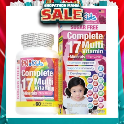 PRINCIPLE NUTRITION - Kids MultiVitamin Sugar Free Chewable Tablet For Girls 60s