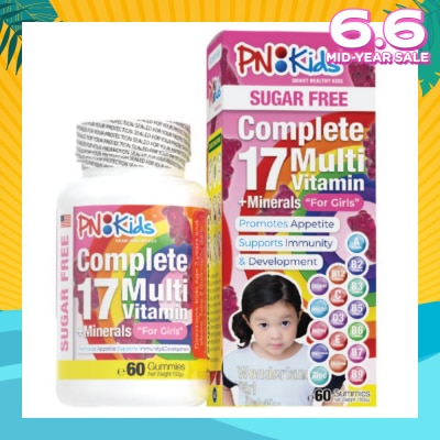 PRINCIPLE NUTRITION Kids MultiVitamin Sugar Free Chewable Tablet For Girls 60s