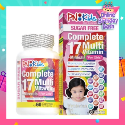 PRINCIPLE NUTRITION Kids MultiVitamin Sugar Free Chewable Tablet For Girls 60s