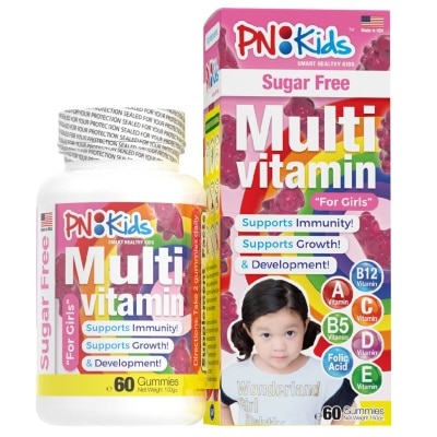 PRINCIPLE NUTRITION Kids MultiVitamin Sugar Free Chewable Tablet For Girls 60s