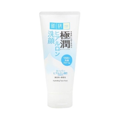 HADA LABO Hydrating Face Wash (Hydrating Wash With Hyaluronic Acid + Suitable For Dry Skin) 100g