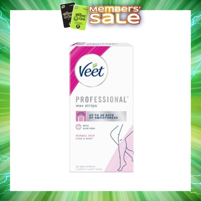VEET - Hair Removal Wax Strips Normal Skin 20s