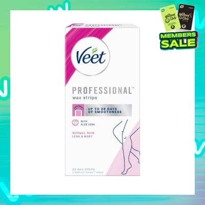 VEET Hair Removal Wax Strips Normal Skin 20s