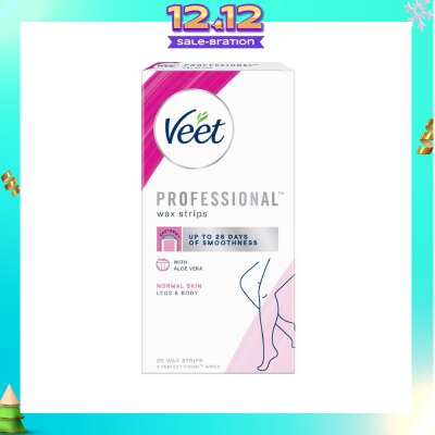 VEET Hair Removal Wax Strips Normal Skin 20s