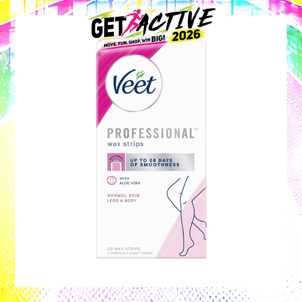 Hair Removal Wax Strips Normal Skin 20s image