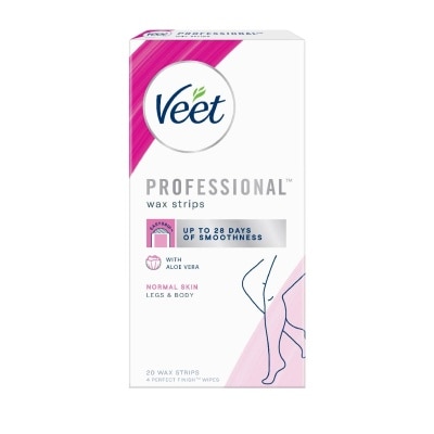 VEET Hair Removal Wax Strips Normal Skin 20s