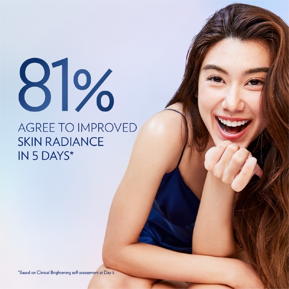 Healthy Bright Gluta-Hya Serum Burst Lotion Overnight Radiance Repair 70ml