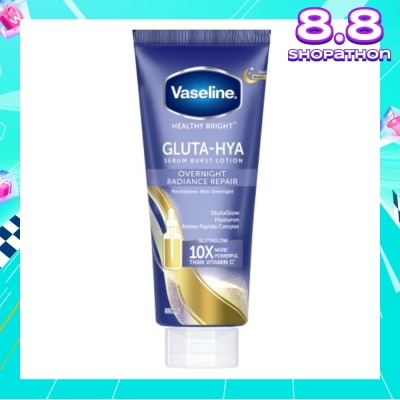 VASELINE Overnight Radiance Repair Gluta-Hya Serum Burst Lotion 330ml