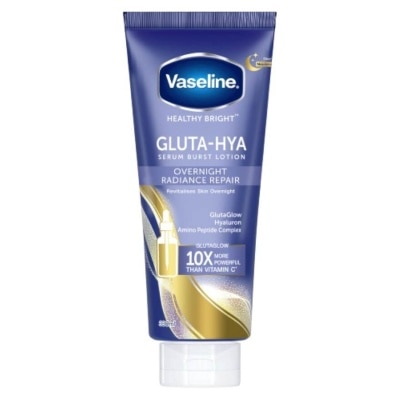 VASELINE Overnight Radiance Repair Gluta-Hya Serum Burst Lotion 330ml