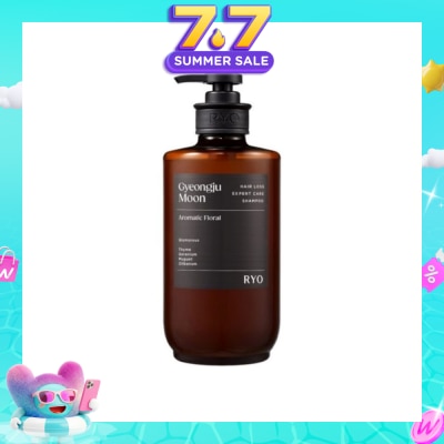 RYO - Hair Loss Expert Care Perfume Shampoo Gyeongu Moon (Moisturizes & Nourishes Scalp, Hydrates Hair, Protect Hair Against Heat) 585ml