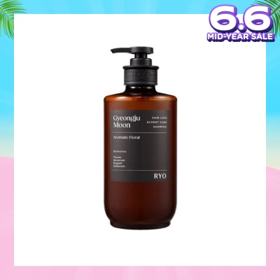 RYO Hair Loss Expert Care Perfume Shampoo Gyeongu Moon (Moisturizes & Nourishes Scalp, Hydrates Hair, Protect Hair Against Heat) 585ml