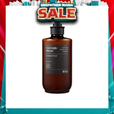 RYO - Hair Loss Expert Care Perfume Shampoo Gyeongu Moon (Moisturizes & Nourishes Scalp, Hydrates Hair, Protect Hair Against Heat) 585ml