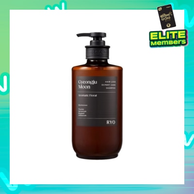 RYO Hair Loss Expert Care Perfume Shampoo Gyeongu Moon (Moisturizes & Nourishes Scalp, Hydrates Hair, Protect Hair Against Heat) 585ml